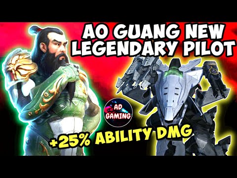 New Ao Guang Legendary Pilot KANG STRONG - War Robots Maxed Mk2 Gameplay WR