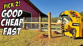 Unique SOLUTION To A Common Fencing Problem!