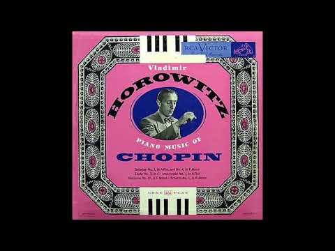 Vladimir Horowitz Plays Chopin Ballades 3 and 4 (1954)
