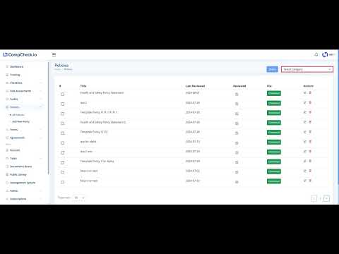 Manage Your Policy Collection
