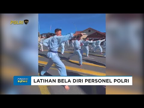 POLRESTA BUKITTINGGI GELAR LATIHAN BELA DIRI PERSONEL