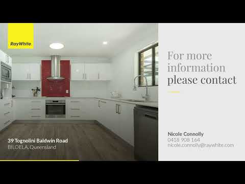 39 Tognolini Baldwin Road, Biloela, QLD 4715, 3 कमरे, 1 बाथरूम, House