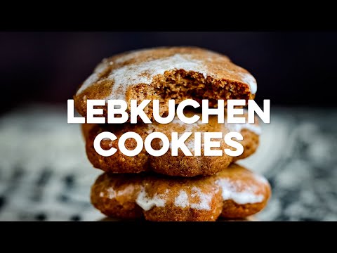 Lebkuchen (Traditional German Cookies) | Supergolden Bakes