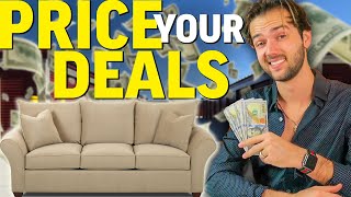 How to Price Your Couch Flipping Deals