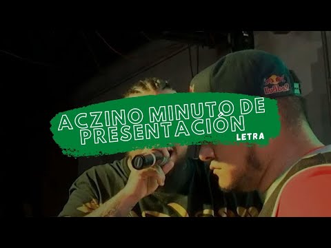 Aczino Minuto de Presentación // Aczino vs Lobo Estepario // FMS México Jornada 2 | 2019 |