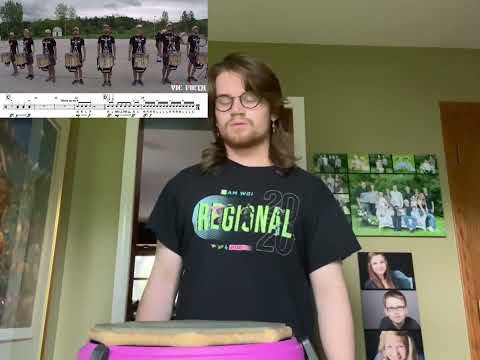 boston crusaders 2018 marimba spiritual but i stop after the snare break