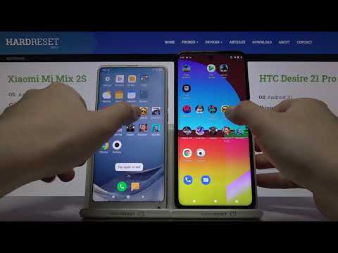 Speed Test Xiaomi Mi Mix 2S vs HTC Desire 21 Pro - Apps Opening Test HTC vs XIAOMI