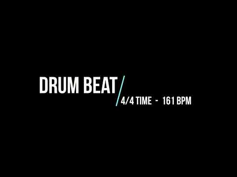 DRUM BEAT - 4/4 TIME [161 BPM]