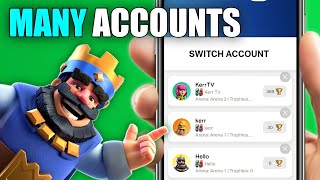 How to Login/Play MULTIPLE ACCOUNTS on Clash Royale in One Device (2024)
