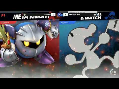 TSL198 SSBU Losers Semis - Arconi (Metaknight) vs JimiDPlays (Mr Game & Watch)