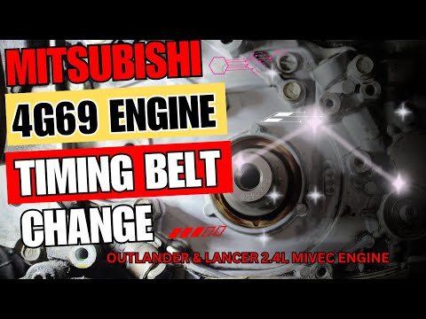 Mitsubishi Lancer 4G69 Timing Belt Replacement #mitsubishi