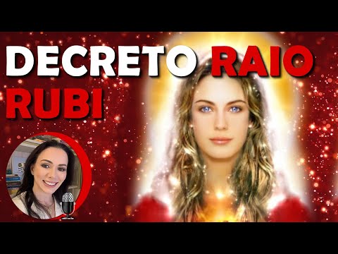 DECRETO E COMANDOS QUÂNTICOS DO 6º RAIO, RUBI DOURADO, CURA, DEVOÇÃO, ALTRUISMO E ENTREGA, 528HZ