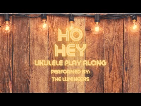 Ho Hey Ukulele Play Along (in C) Beginner! 2 Chords!
