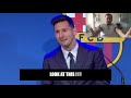 MESSI LEAVES BARCELONA (PRESS CONFERENCE REACTION)
