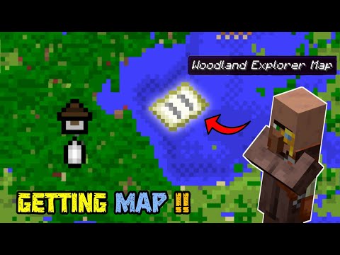 Finally I Got Woodland Explorer Map in Minecraft[#20]