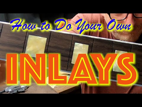 How to Add INLAYS to a Fretboard ... + how to safely Remove Frets