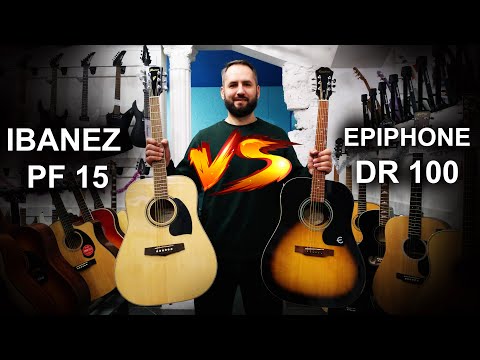 Ibanez PF15 VS Epiphone DR100 - Guitar Battle #25