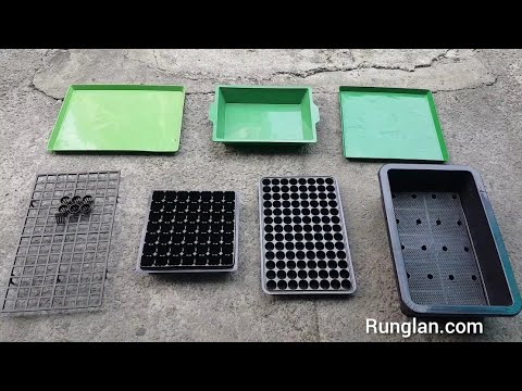 SẢN XUẤT KHAY NHỰA TRỒNG RAU