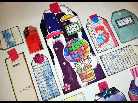 Fodder tags from recycled materials - Starving Emma