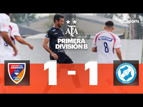 Deportivo Armenio 1-1 Villa San Carlos  I Primera División B