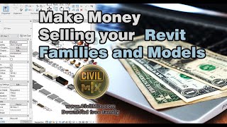 Make money by selling Revit models and families