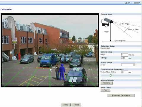 "GXi" Video Contents Analytics _"3D Calibration" Demonstration video