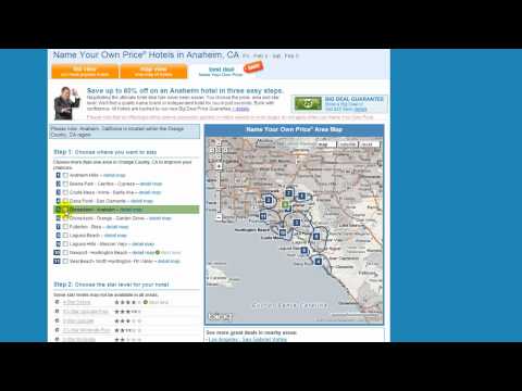 image-How to place a Priceline bid in name your price hotel rooms? 