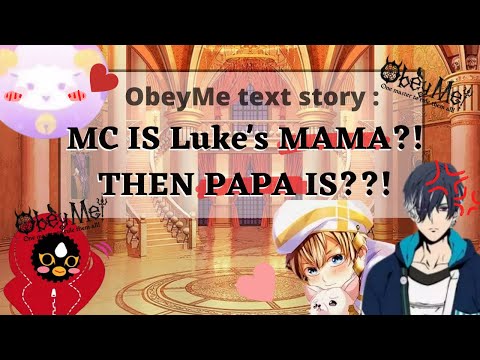 MC is Luke's MAMA💕 then PAPA is??!!😳❤️ #obeymetextingstory
