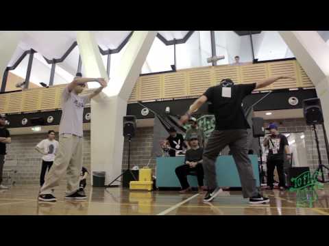 To The Top 2014 Popping Top 16 : Keanu VS Zed (NZ)