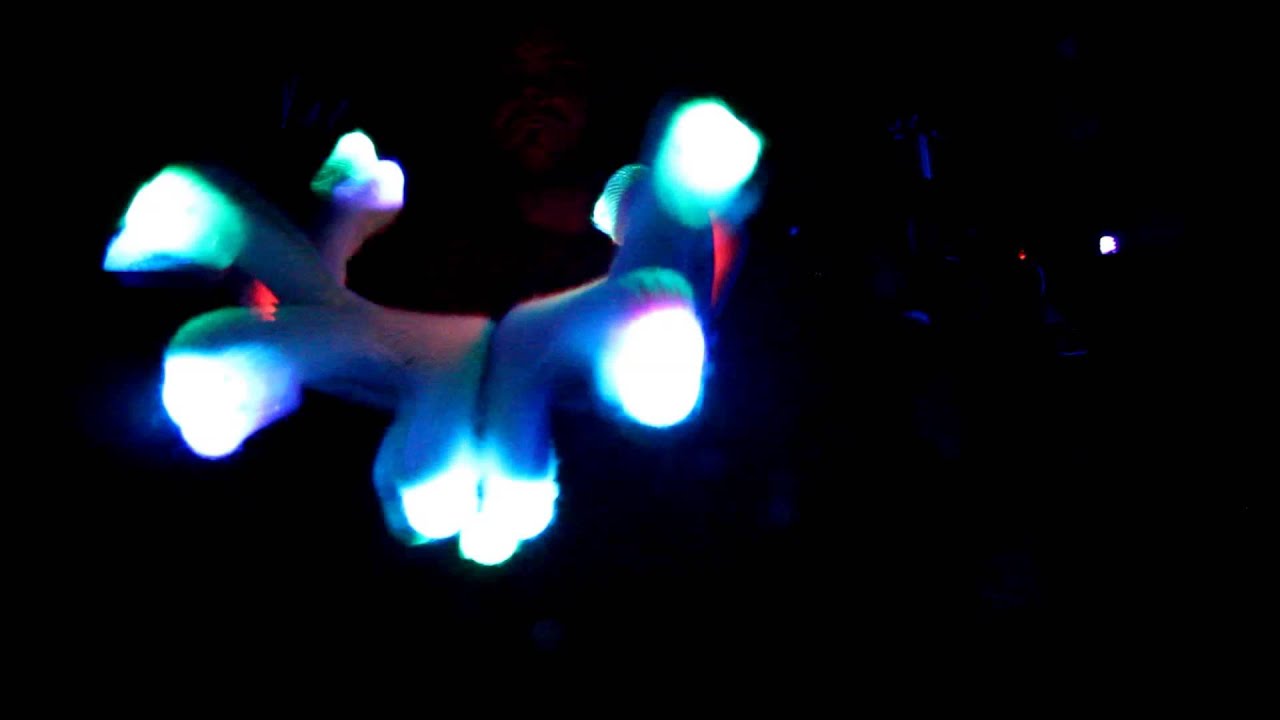 product video Handschoenen met ledlampjes