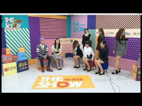 161115 -T-ARA (티아라) @ SBS The show - Warm up time