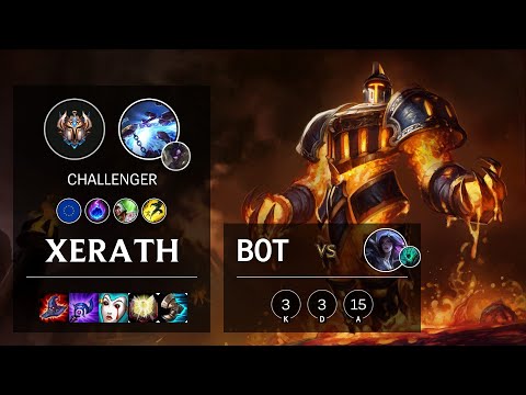 Xerath Bot vs Kai'Sa - EUNE Challenger Patch 10.18