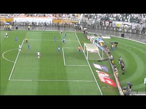 Golaço do Emerson. O primeiro contra o Avaí.  Corinthians 2 x 1