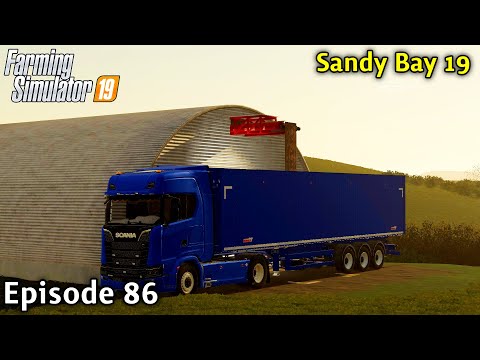 Farming Simulator 19 Timelapse - Sandy Bay 19 V1.1 Seasons Yr6 Ep 86 FINISHING UP