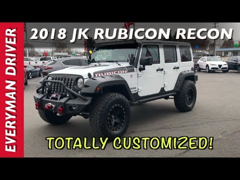 Wow: 2018 Jeep Wrangler JK Rubicon Recon on Everyman Driver