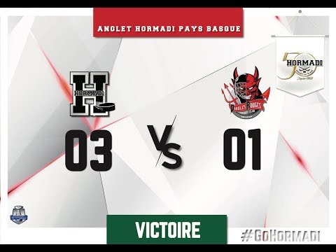 [Highlights SLM J05] Les Diables Rouges de Briançon Vs Anglet Hormadi Pays Basque