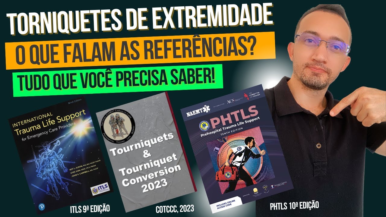 Tudo que você precisa saber sobre Torniquetes de Extremidade! Prof. Jonh Morais
