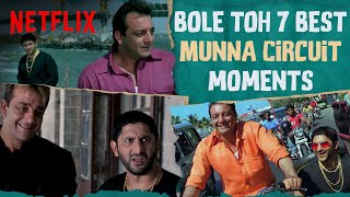 7 Best Munna Circuit Moments  Sanjay Dutt Arshad W