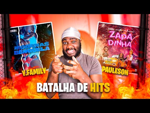 YOUNG FAMILY- MORENAS DE BENGUELA VS PAULELSON C/ BK & YUPPIE SUPREMO- ZAPADINHA  || BATALHA DE HITS