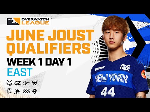 Overwatch League 2021 Season | June Joust Qualifiers | Week 1 Day 1 — East