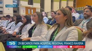 Nueva generación de 29 becarios inicia su especialización en el Hospital Franco Ravera Zunino