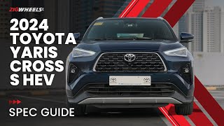 2024 Toyota Yaris Cross S HEV Spec Guide | Zigwheels.Ph