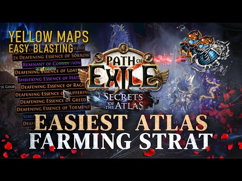 EASIEST ATLAS STRAT - 5+ Divines per hour IN YELLOW MAPS!
