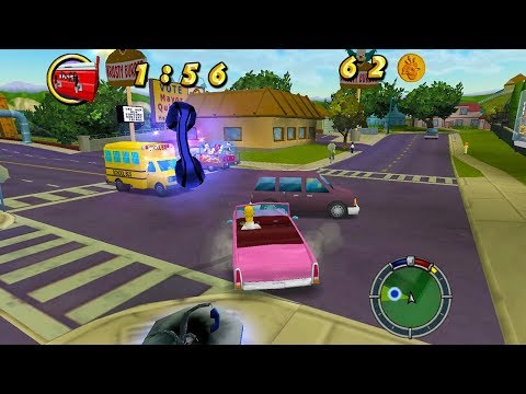 LETS PLAY GTA for KIDS (The Simpons: Hit & Run)
