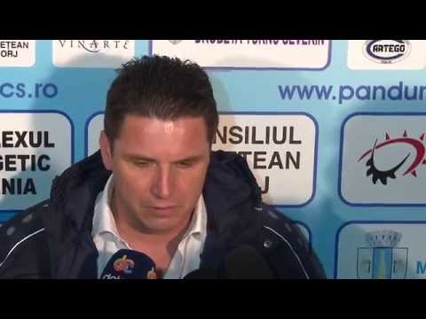 PANDURII TV /INTERVIU  NARCIS RĂDUCAN, MECI PANDURII TARGU JIU - ACS POLI TIMIŞOARA