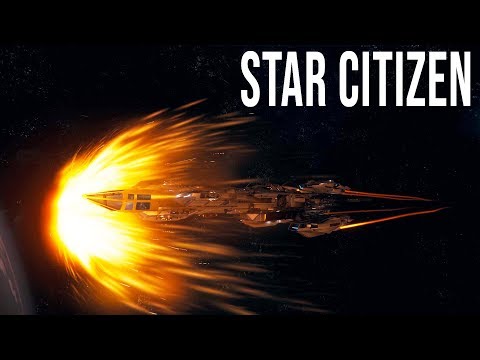 Flying & LANDING on a PLANET! (Hurston) - Star Citizen 3.3.5