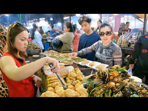 Countryside Best Street Food at Udong Resort, Fish, Chicken, Frog and Local Desserts 2026