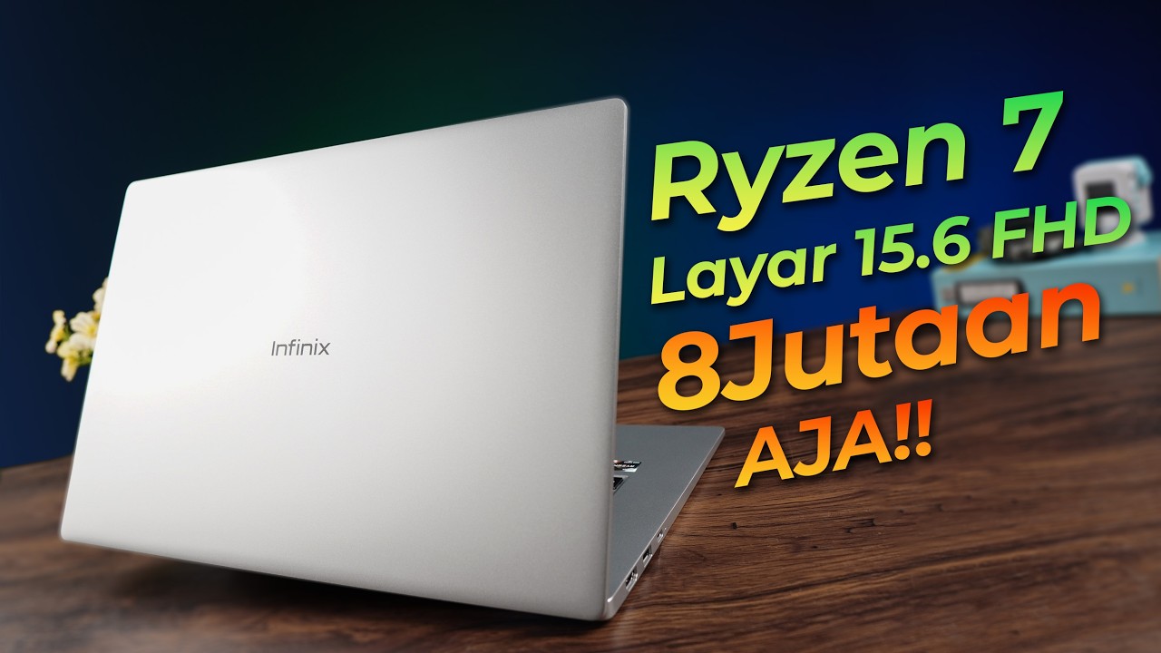 Layar Gede, Bodi Metal, Tapi Hemat Budget! Infinix XBOOK 15