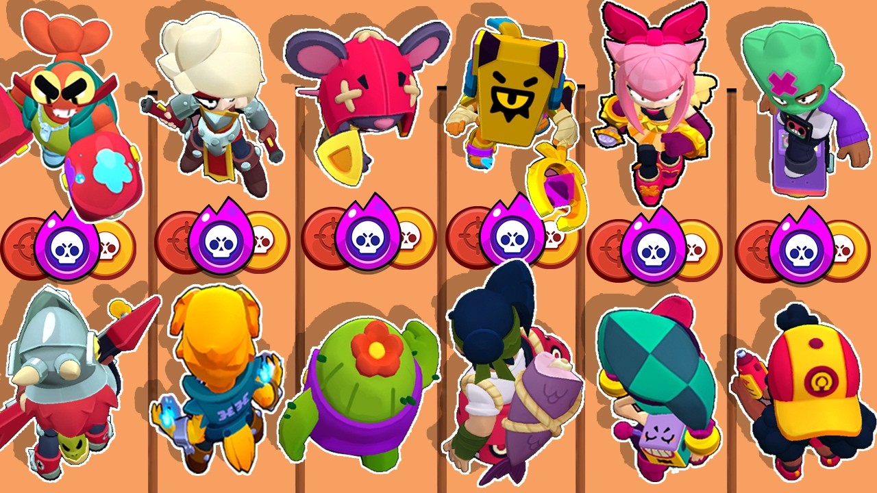 LEGENDARY vs MYTHICAL BRAWLERS | SUPER TOURNAMENT | BRAWL STARS