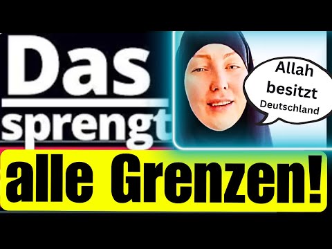 "ALLAH BESITZT DEUTSCHLAND" UND STADTBILD-DEBATTE IST "HEUCHLERISCH" - ISLAMISTIN HANNA HANSEN